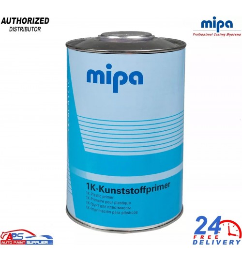 MIPA 1K Plastic Primer 1L Adhesion Promoter for ABS Bumpers PP Car Panels